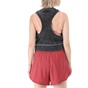 NIKE-Γυναικείο αθλητικό cropped top NIKE NSW TANK CROP FT REBEL μαύρο