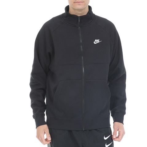 NIKE-Ανδρική ζακέτα φούτερ NIKE NSW SCE TRK SUIT FLC μαύρη