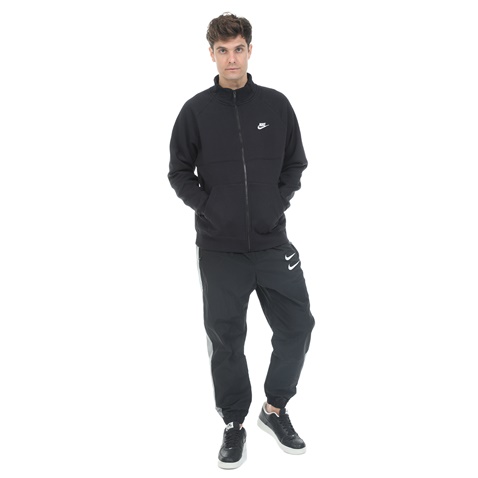 NIKE-Ανδρική ζακέτα φούτερ NIKE NSW SCE TRK SUIT FLC μαύρη