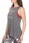 NIKE-Γυναικεία μπλούζα NIKE YOGA COLLECTION TNK GRX γκρι