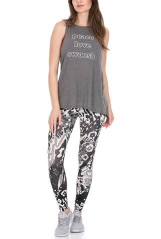 NIKE-Γυναικεία μπλούζα NIKE YOGA COLLECTION TNK GRX γκρι