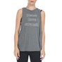 NIKE-Γυναικεία μπλούζα NIKE YOGA COLLECTION TNK GRX γκρι