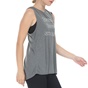 NIKE-Γυναικεία μπλούζα NIKE YOGA COLLECTION TNK GRX γκρι