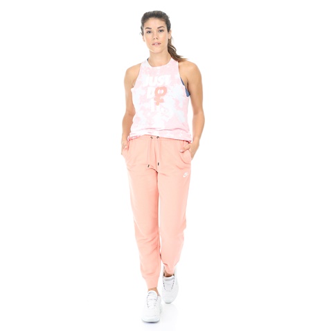 NIKE-Γυναικείο φανελάκι NIKE  REBEL TIE DY GX ροζ