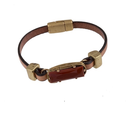 ARTWEAR DIMITRIADIS-Γυναικείο βραχιόλι ARTWEAR DIMITRIADIS καφέ