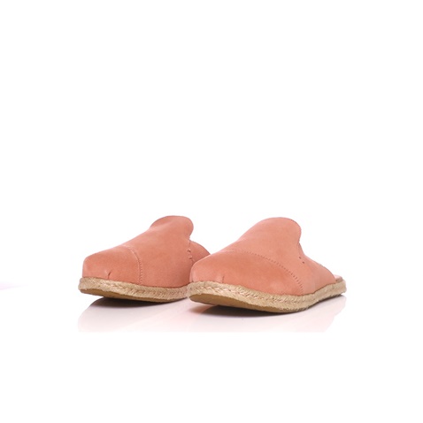 TOMS-Γυναικείες εσπαντρίγιες mules Toms SUEDE PALMA πορτοκαλί