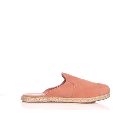 TOMS-Γυναικείες εσπαντρίγιες mules Toms SUEDE PALMA πορτοκαλί