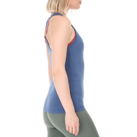NIKE-Γυναικείο αθλητικό φανελάκι THE NIKE GET FIT TANK μπλέ