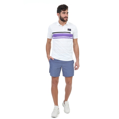 NIKE-Ανδρική polo μπλούζα NIKE NKCT ADV POLO NY NT λευκή