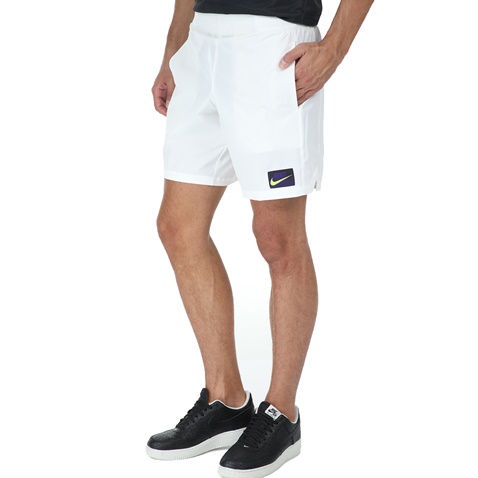 NIKE-Ανδρικό σορτς τένις  ΝΙΚΕ NKCT FLX ACE λευκό
