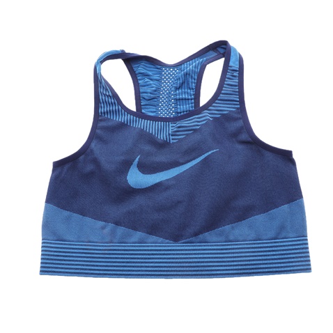 NIKE-Παιδικό αθλητικό μπουστάκι NIKE FENOM SEAMLESS BRA μπλε