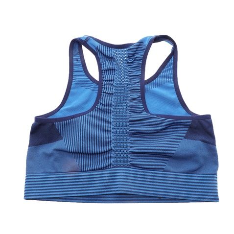 NIKE-Παιδικό αθλητικό μπουστάκι NIKE FENOM SEAMLESS BRA μπλε