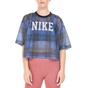 NIKE-Γυναικεία κοντομάνικη μπλούζα NIKE NSW NSP TOP μπλε