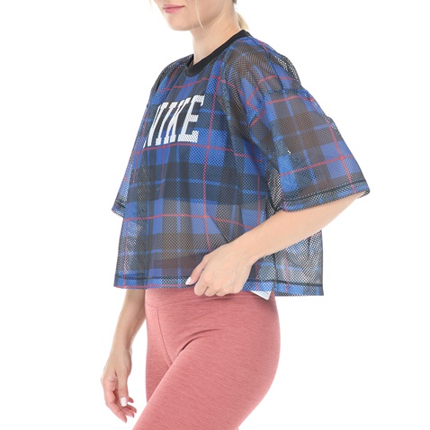 NIKE-Γυναικεία κοντομάνικη μπλούζα NIKE NSW NSP TOP μπλε