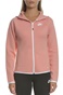 NIKE-Γυναικεία μπλούζα φούτερ NIKE Windrunner Tech Fleece σομόν