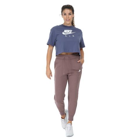 NIKE-Γυναικείο παντελόνι φόρμας Nike NSW TCH FLC μοβ