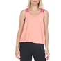 NIKE-Γυναικείο αθλητικό top NIKE TANK ELSTKA FTR FEM ροζ