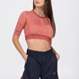 NIKE-Γυναικείο αθλητικό τοπ NIKE CITY RDY ENG KNT κόκκινο