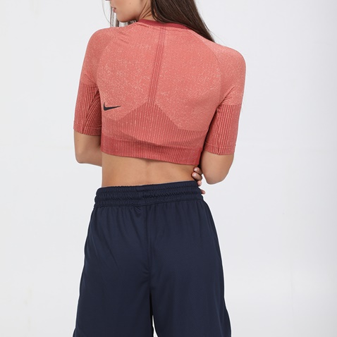 NIKE-Γυναικείο αθλητικό τοπ NIKE CITY RDY ENG KNT κόκκινο