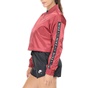 NIKE-Γυναικείο μπουφάν NIKE NSW AIR TRK JKT SATIN κόκκινο