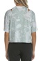 NIKE-Γυναικείο κοντομάνικο μπλουζάκι Nike Graphic Training Top γκρι