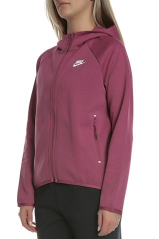 NIKE-Γυναικεία φούτερ ζακέτα NIKE Sportswear ροζ