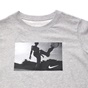 NIKE-Παιδικό t-shirt NIKE DRY TEE DFC SOCCER PHOTO γκρι