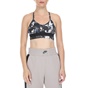 NIKE-Γυναικείο αθλητικό μπουστάκι NIKE INDY BRA FLORAL μαύρο
