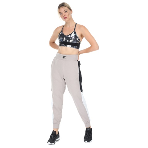 NIKE-Γυναικείο αθλητικό μπουστάκι NIKE INDY BRA FLORAL μαύρο