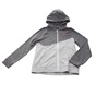 NIKE-Παιδική μπλούζα Nike NSW SWOOSH HOODIE FZ FT γκρί-ανθρακί