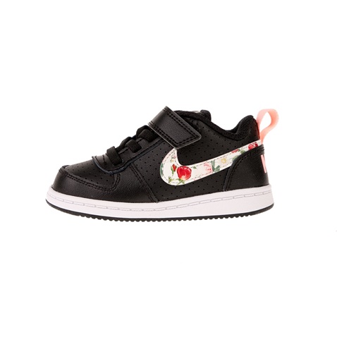 NIKE-Παιδικά παπούσια NIKE COURT BOROUGH LOW μαύρα