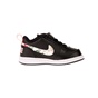 NIKE-Παιδικά παπούσια NIKE COURT BOROUGH LOW μαύρα