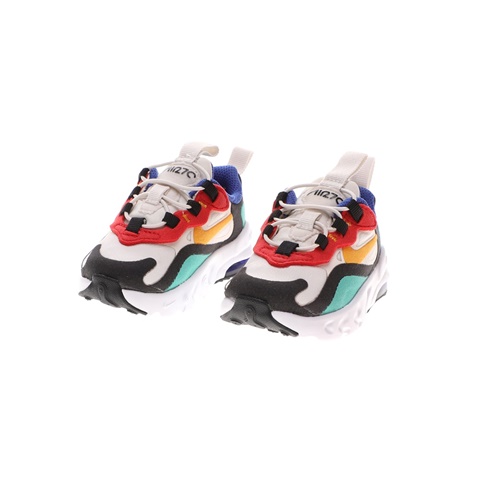 NIKE-Βρεφικά αθλητικά παπούτσια NIKE AIR MAX 270 RT (TD) λευκά μπλε