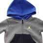 NIKE KIDS-Παιδική σετ φόρμας;NIKE JUMPMAN FZ SET γκρί-μπλέ