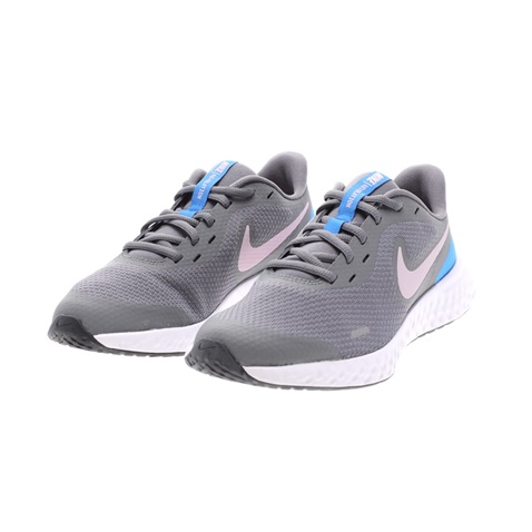 NIKE-Παιδικά παπούτσια running NIKE REVOLUTION 5 (GS) γκρι