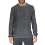 TED BAKER-Ανδρικό πουλόβερ TED BAKER MIXME γκρι