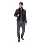 TED BAKER-Ανδρικό πουλόβερ TED BAKER MIXME γκρι