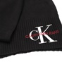 CALVIN KLEIN JEANS-Γυναικείο κασκόλ CALVIN KLEIN JEANS K60K605825 J BASIC μαύρο