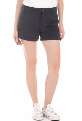 SUPERDRY-Γυναικείο σορτς SUPERDRY D2 TENCEL CARGO μπλε