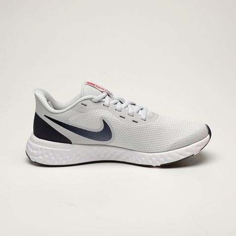 NIKE-Ανδρικά παπούτσια running NIKE REVOLUTION 5 BQ3204 ασημί μπλε