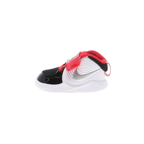 NIKE-Βρεφικά αθλητικά παπούτσια NIKE TEAM HUSTLE D 9 (TD)  AUTO λευκά μαύρα