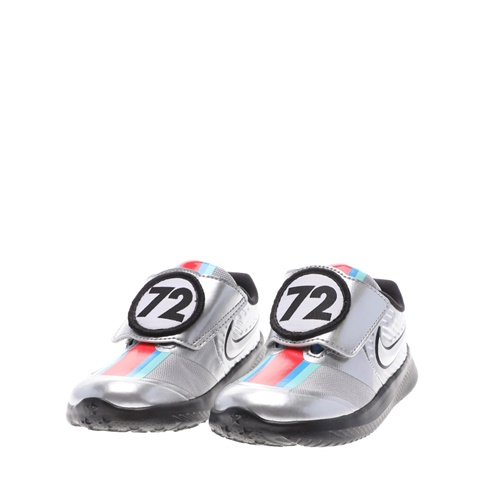 NIKE-Βρεφικά αθλητικά παπούτσια NIKE STAR RUNNER 2 AUTO (TDV) ασημί