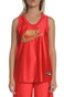NIKE-Γυναικεία αμάνικη μπλούζα NIKE JERSEY GLM κόκκινη