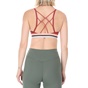 NIKE-Γυναικείο αθλητικό μπουστάκι NIKE GL DK INDY BRA κόκκινο