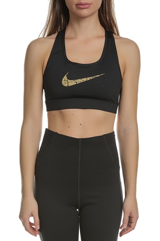 NIKE-Γυναικείο μπουστάκι NIKE VCTRY COMP BRA MTLLC GRX μαύρο