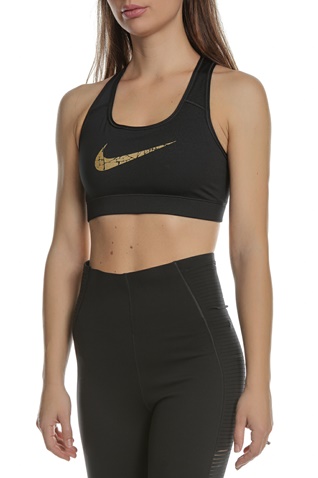 NIKE-Γυναικείο μπουστάκι NIKE VCTRY COMP BRA MTLLC GRX μαύρο