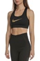 NIKE-Γυναικείο μπουστάκι NIKE VCTRY COMP BRA MTLLC GRX μαύρο