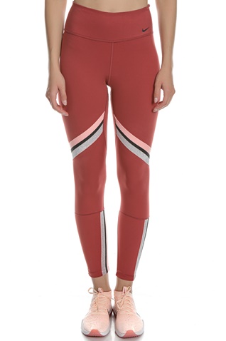 NIKE-Γυναικείο κολάν NIKE ONE ICON CLSH TP 7/8 κόκκινο