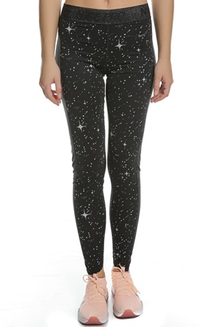 NIKE-Γυναικείο αθλητικό κολάν NIKE STARRY NIGHT METALLIC μαύρο