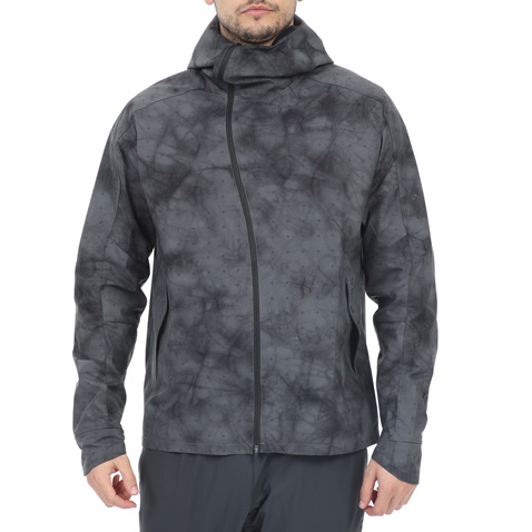 NIKE-Ανδρικό αντιανεμικό jacket NIKE TCH PCK SHIELD JKT FLASH γκρι